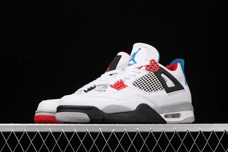 All Categories Air Jordan Jordan Series Basketball Shoes Air Jordan 4 Pure Air Jordan 4 Tattoo "What The" AJ4 Joe 4 Yuanyang White Cement Basketball Shoes CI1184-146